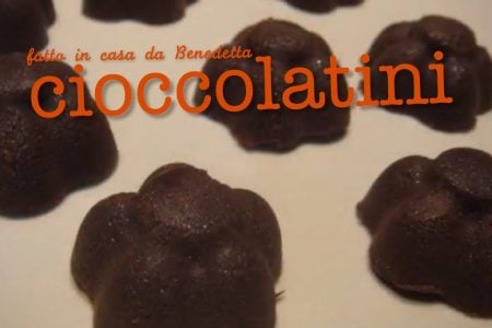 Cioccolatini extra fondenti fatti in casa da Benedetta