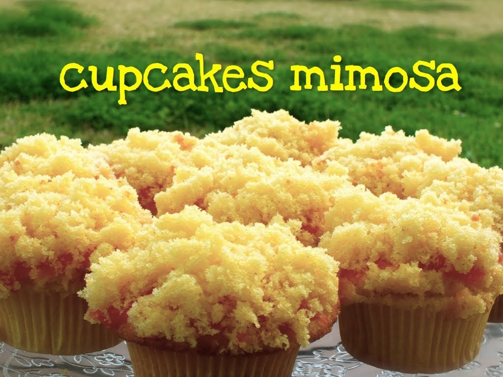 Cupcakes mimosa muffin fatti in casa da Benedetta