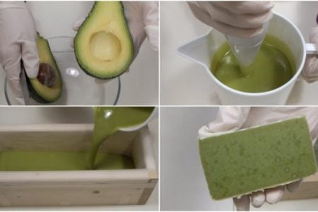 Sapone naturale all’avocado