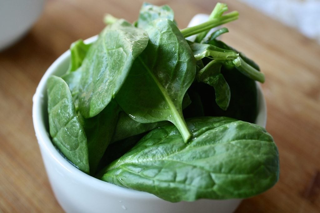 Gnocchi verdi agli spinaci vegani - Step 1