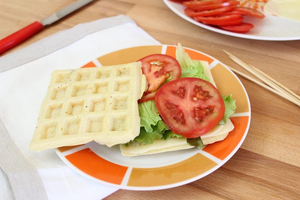 Waffle salati – ricetta veloce - Step 5
