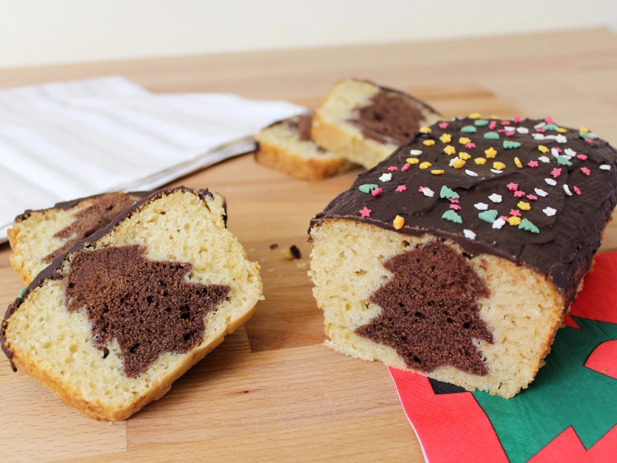 Plumcake con sorpresa di Natale - Fatto in casa da Benedetta