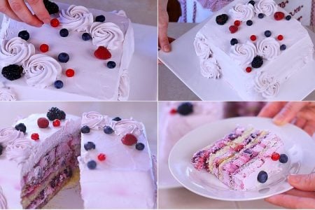 Torta quadrata facile, torta di compleanno furba
