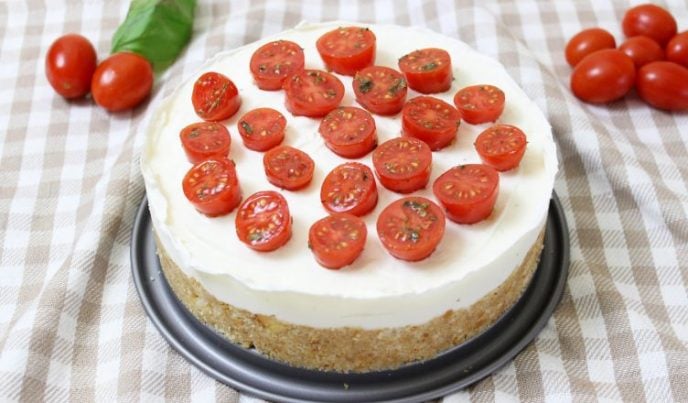 Cheesecake salata – ricetta veloce e senza forno