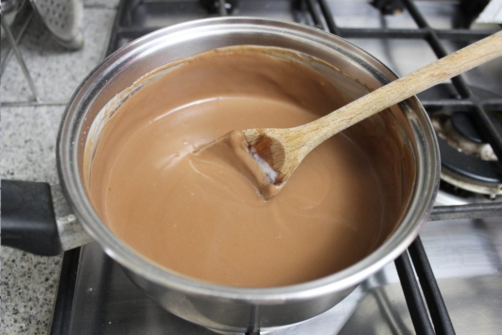 Ciambellone girella con crema al cioccolato - Step 11
