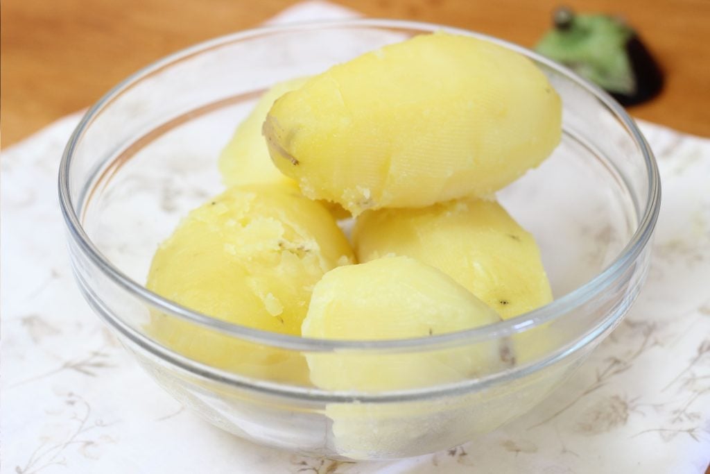 Sbriciolata di patate e melanzane senza uova - Step 2