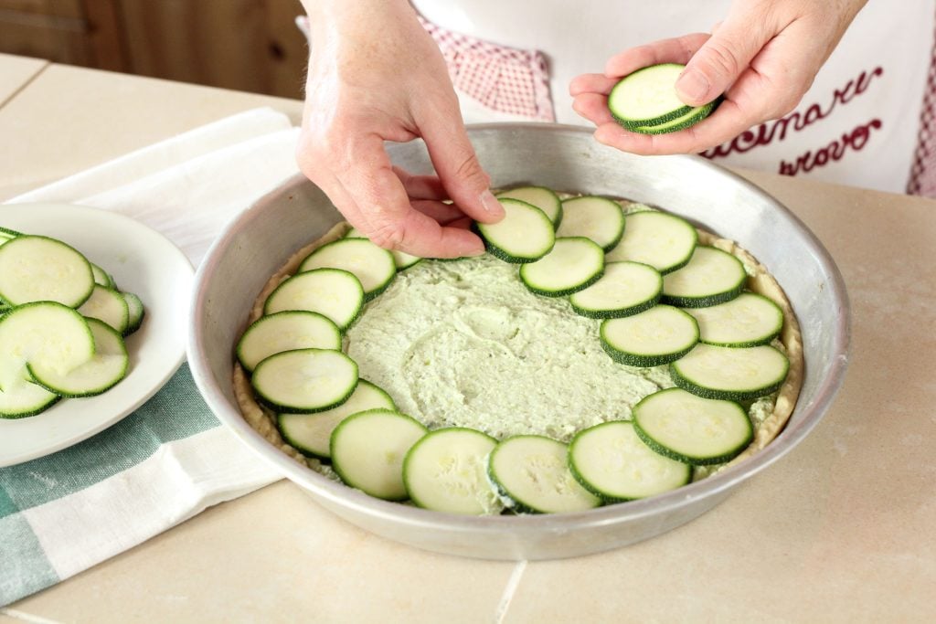 Crostata salata pesto e zucchine - Step 8