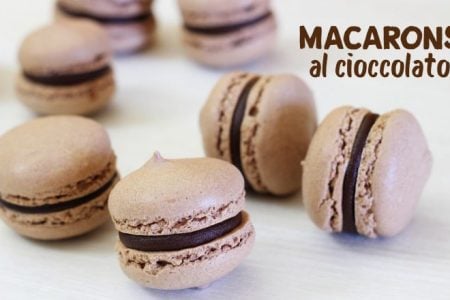 Macarons al cioccolato – ricetta veloce