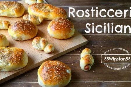 Rosticceria siciliana – rolló con wurstel, calzoni e ravazzate
