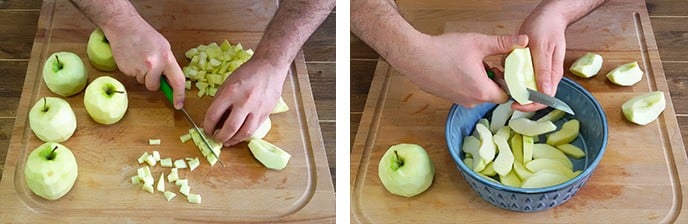Ciambellone di mele - Step 1