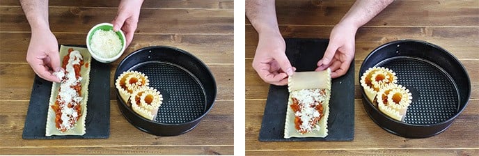 Rose di lasagne al ragù di salsiccia - Step 6