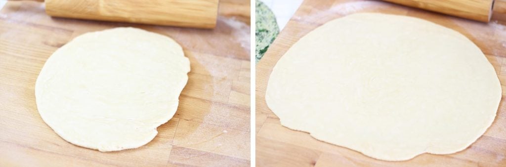Albero di Natale di pan brioche al formaggio – panini girella - Step 6