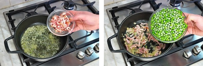 3 idee per contorni di verdure: piselli , broccoli e spinaci - Step 1