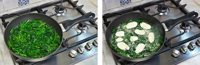 3 idee per contorni di verdure: piselli , broccoli e spinaci - Step 2