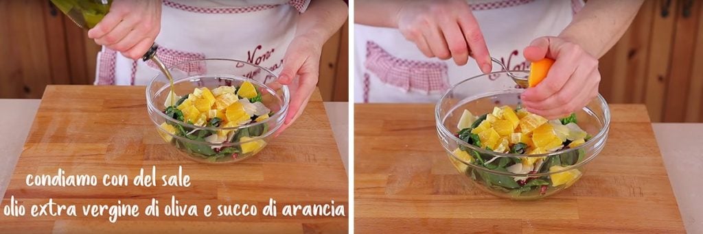 Insalata spinaci e arance ricetta facile - Step 4