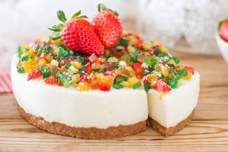 Cheesecake senza cottura