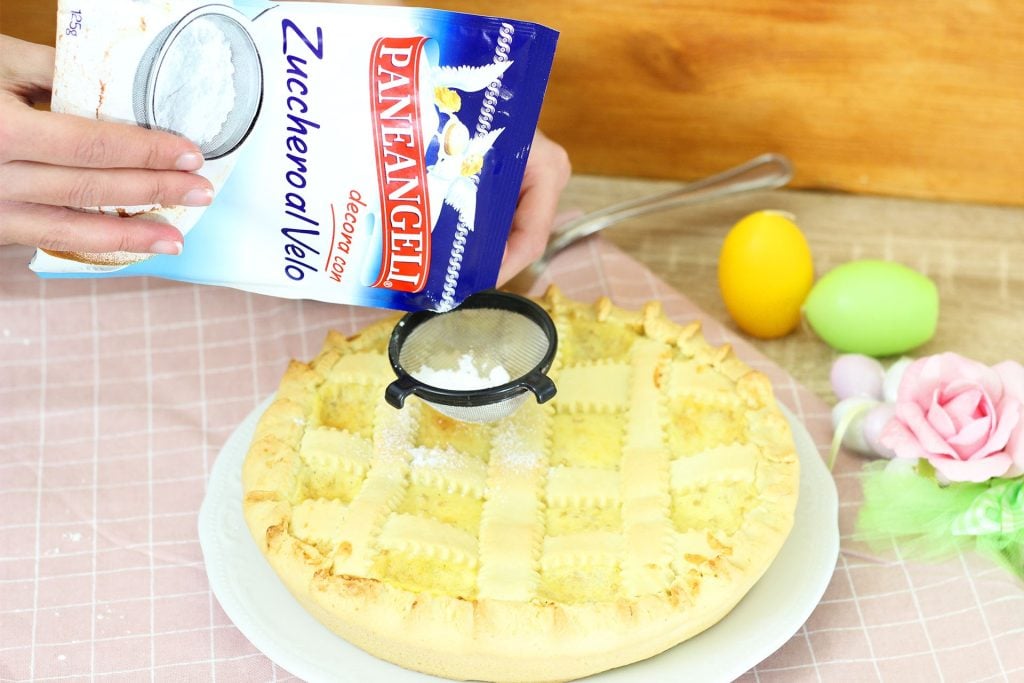 Crostata crema pasticcera e grano di Pasqua - Step 7