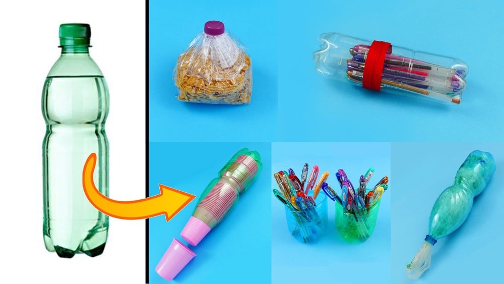 Come riciclare le bottiglie di plastica