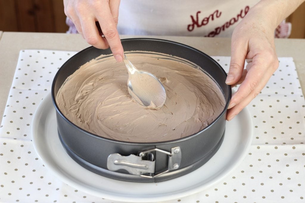 Torta mousse vaniglia e cioccolato - Step 13