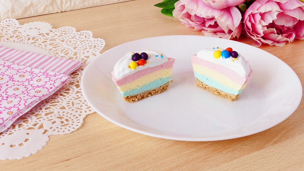 Mini cheesecakes arcobaleno - Step 13