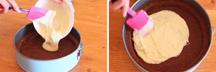 Torta romantica con cuore al cioccolato - Step 4