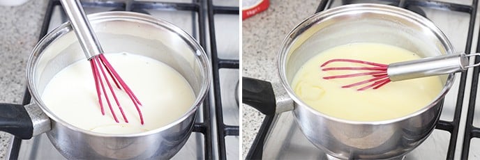 Cannoli alla crema senza uova, di pasta sfoglia - Step 3