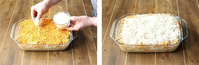 Sformato di riso filante con mozzarella e salsiccia - Step 6