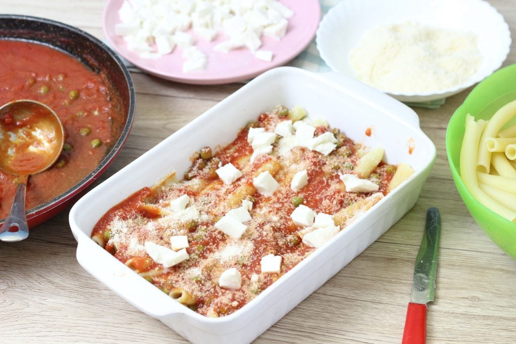 Ziti al forno con pomodoro e mozzarella - Step 6