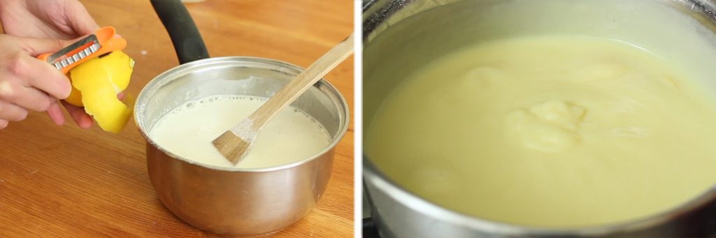 Crostata tronchetto con doppia crema – ricetta facile - Step 3