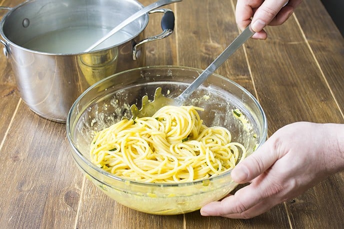 Spaghetti alla carbonara di zucchine - Step 4