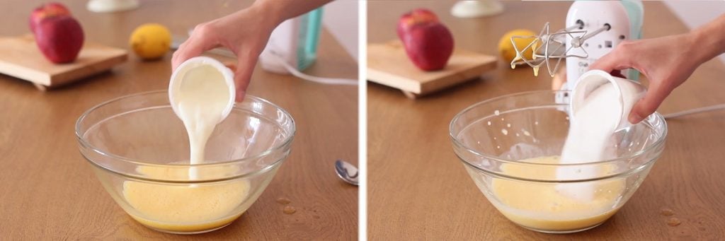 Torta di mele soffice rovesciata – ricetta facile - Step 2
