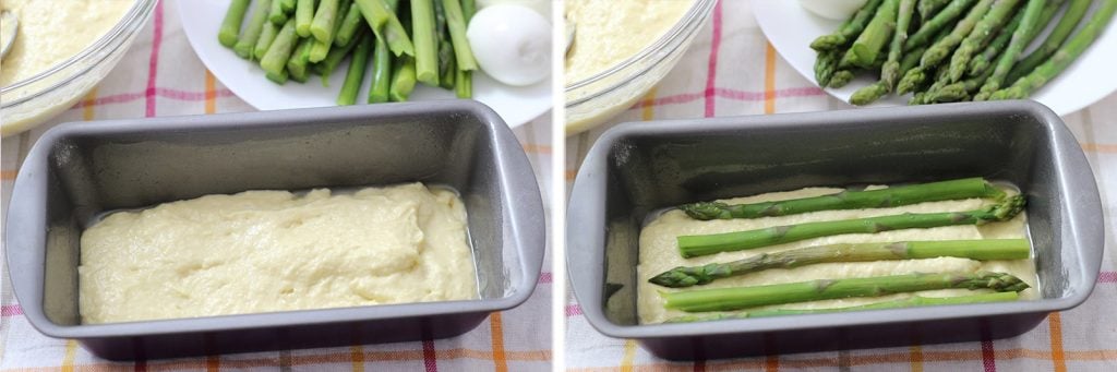 Plumcake salato agli asparagi con uova sode - Step 7