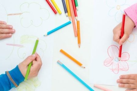 Idee per colorare insieme ai nostri bambini