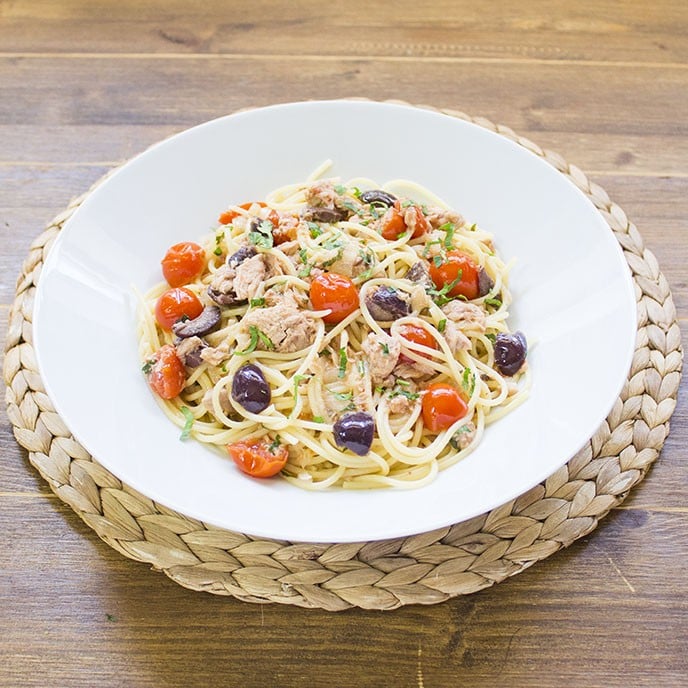 Spaghetti tonno e olive - Step 6