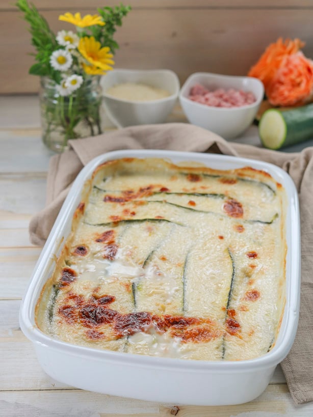 Parmigiana bianca di zucchine – ricetta facile - Step 6