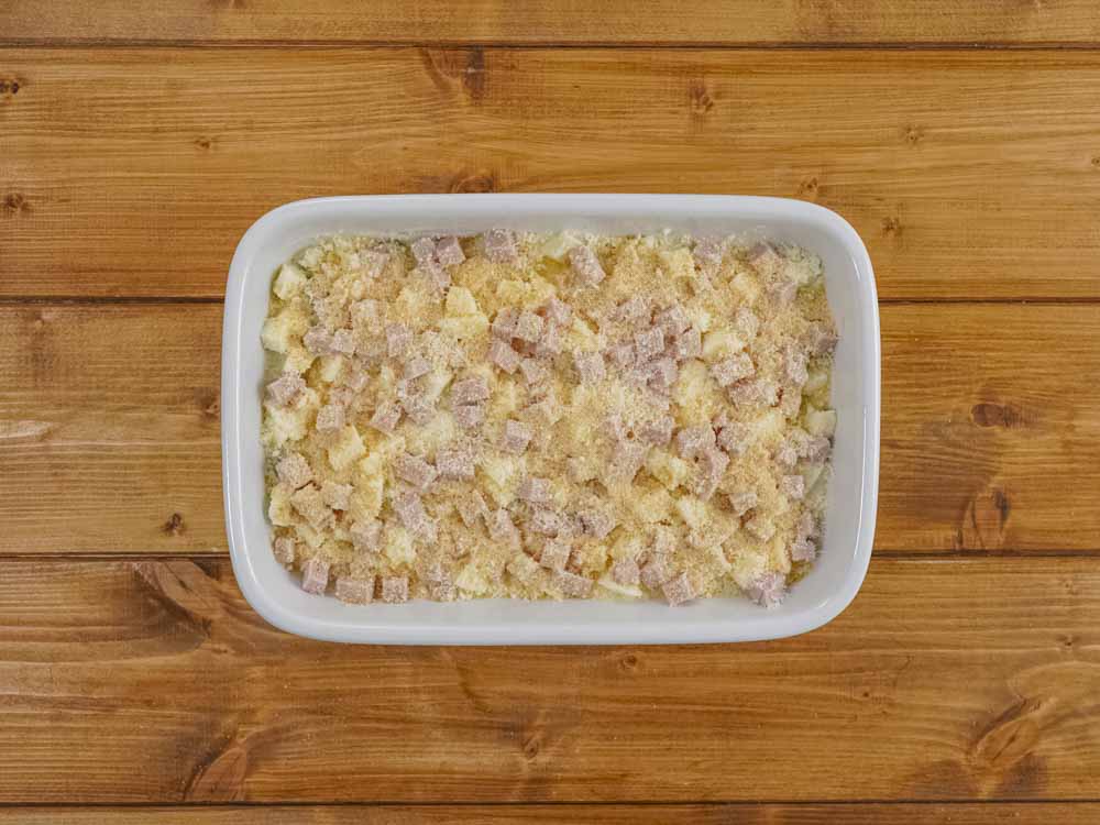Parmigiana bianca di zucchine – ricetta facile - Step 3