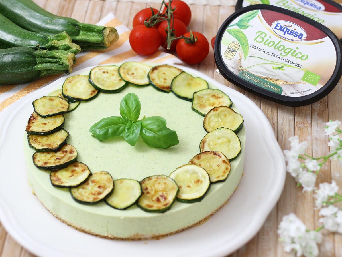 Cheesecake salata alle zucchine – ricetta facile
