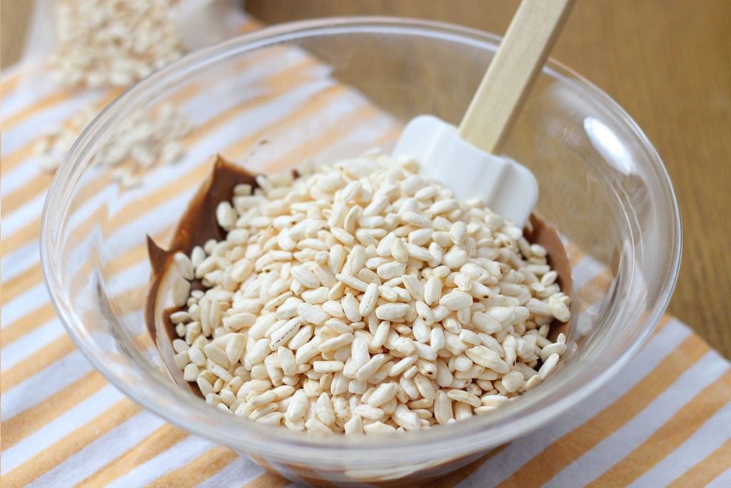 Salame di cioccolato Kinder cereali – senza cottura - Step 4