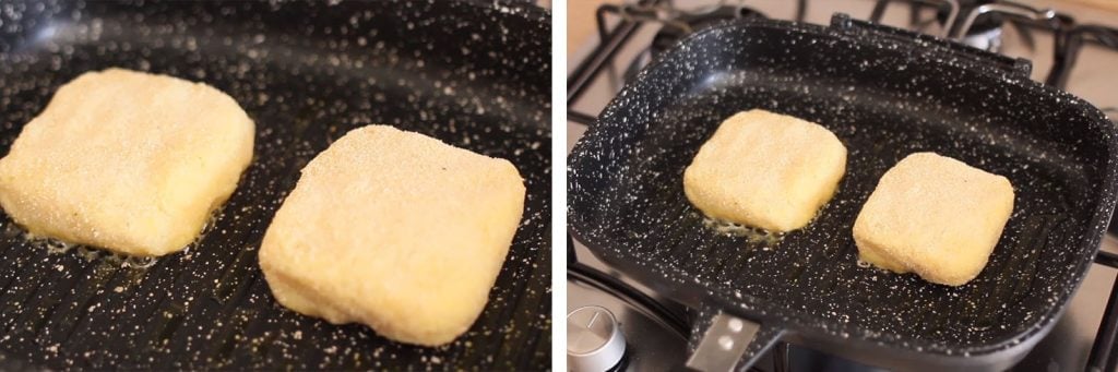 Toast di patate in padella – con cuore filante - Step 6