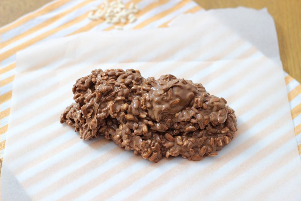 Salame di cioccolato Kinder cereali – senza cottura - Step 6
