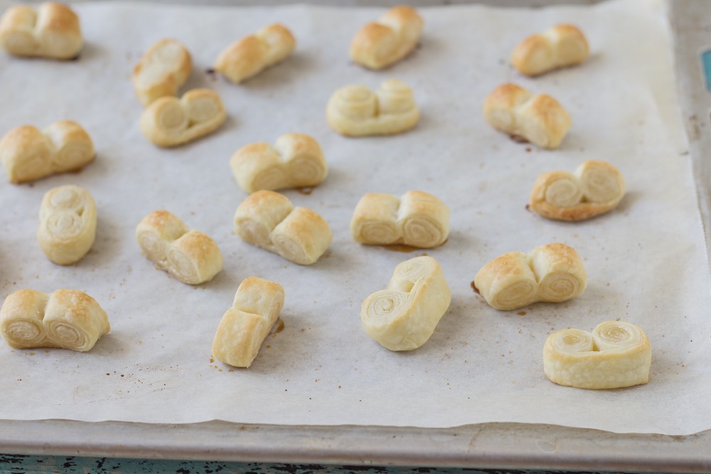 Biscotti ventagli di pasta sfoglia - Step 5