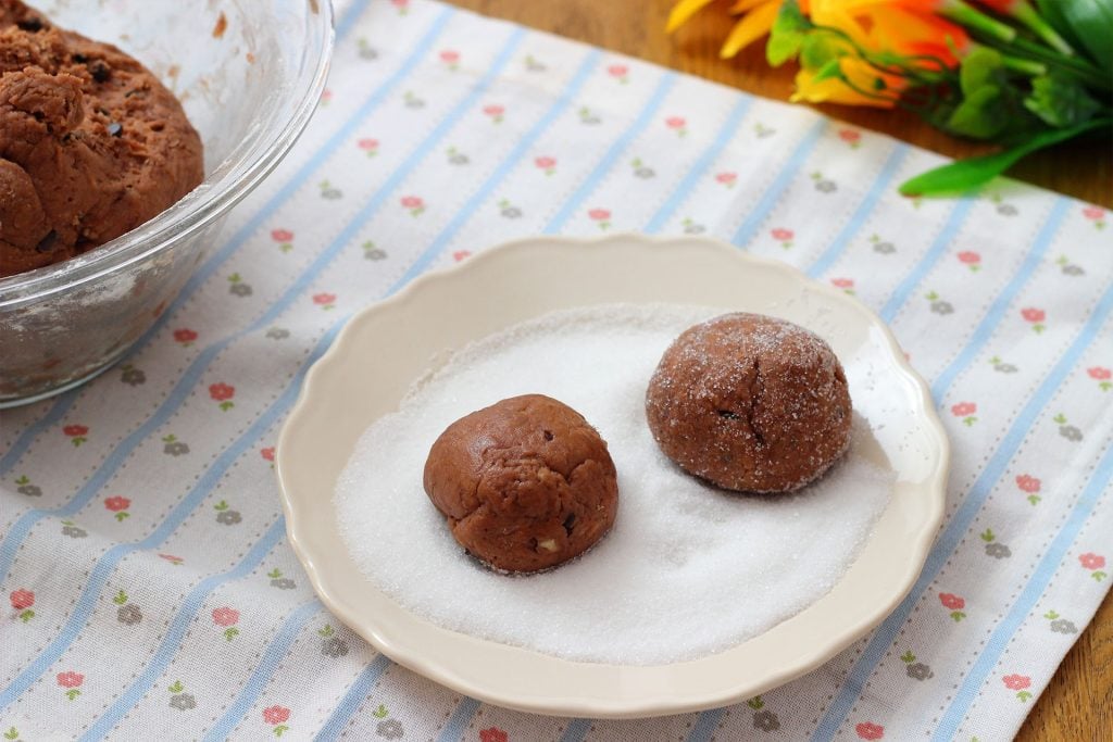 Biscotti cioccolatelli alle nocciole – ricetta facile - Step 9