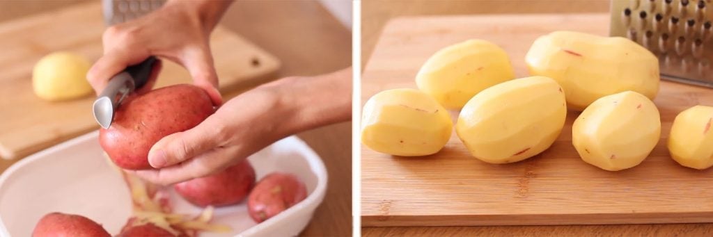 Rosti di patate – frittelle di patate al forno – ricetta facile - Step 1