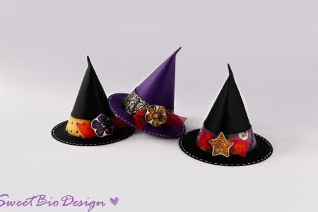Cappelli da strega decorazioni per halloween