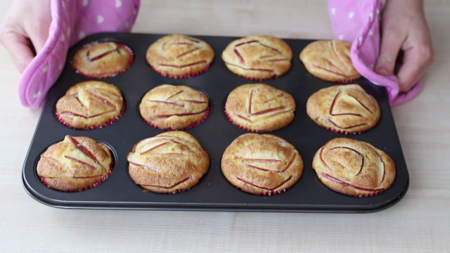 Muffins soffici alle mele senza glutine - Step 9