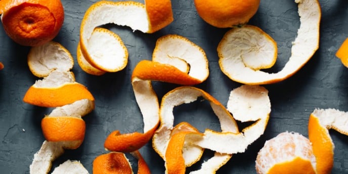 Idee per riutilizzare le bucce d’arancia