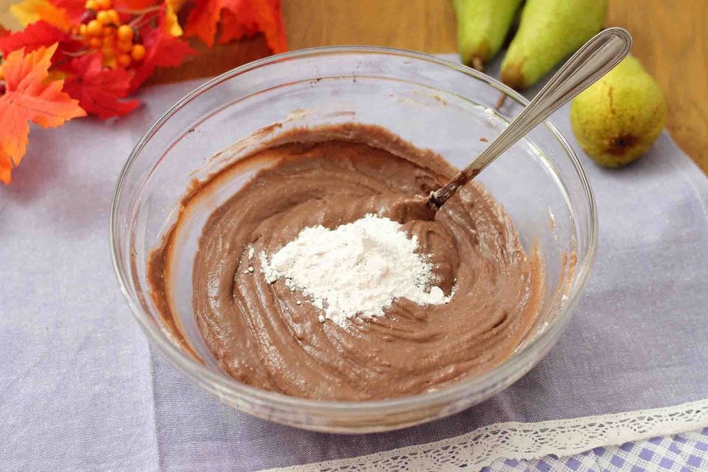 Torta cacao ricotta e pere – soffice e facile - Step 6