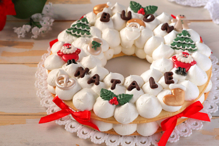 Cream tart di Natale