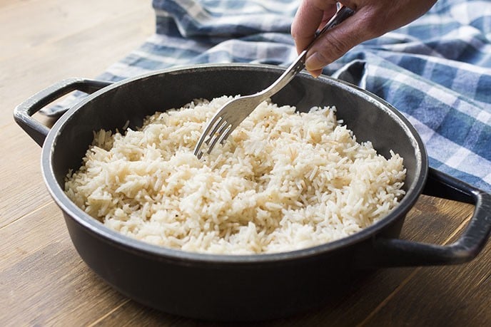 Come fare il riso pilaf
