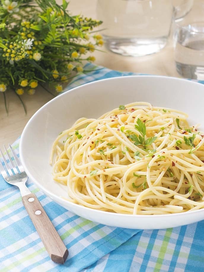 Spaghetti aglio, olio e peperoncino - Step 3